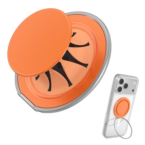 PopSockets Low-Pro PopGrip MagSafe Phone Grip/Stand (Orange)