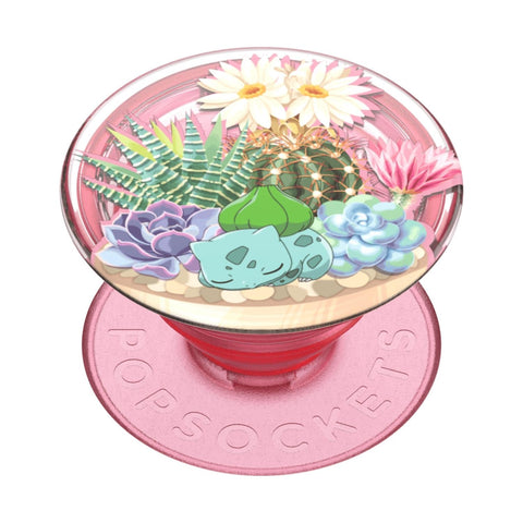 Pokemon X Popsockets PopTop Phone Grip/Holder (Bulbasaur Terrarium)