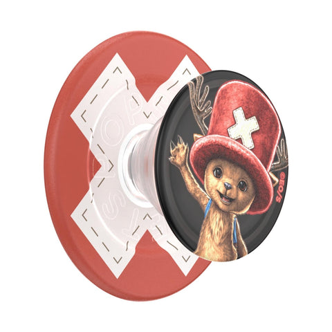 One Piece X PopSockets PopGrip MagSafe Phone Grip/Stand with Swappable Top (Chopper)