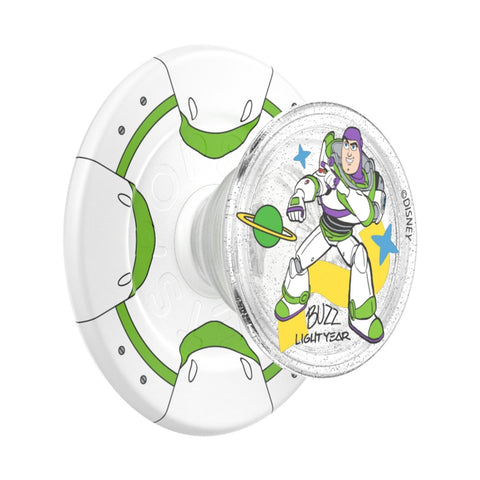 Toy Story X PopSockets PopGrip MagSafe Phone Grip/Stand with Swappable Top (Buzz)