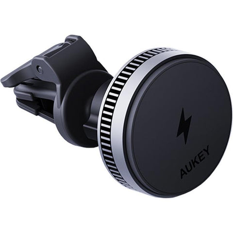 Aukey MagFusion Dash Pro Qi2 Fast Wireless Charging Phone Mount with Active Cooling