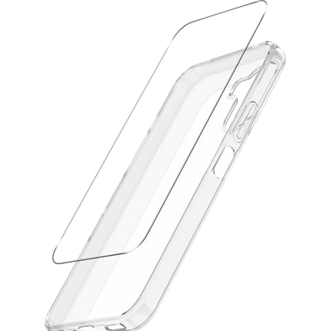 ITSKINS Essentials Bundle Case with Screen Protector for OPPO A6x 4G (Clear)