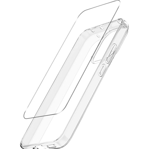 ITSKINS Essentials Bundle Case with Screen Protector for OPPO Reno 15F (Clear)