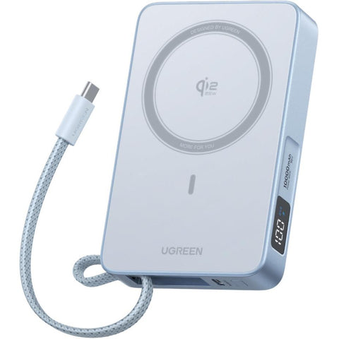 UGREEN Qi2 25W 10K Magnetic Wireless Power Bank (Blue)