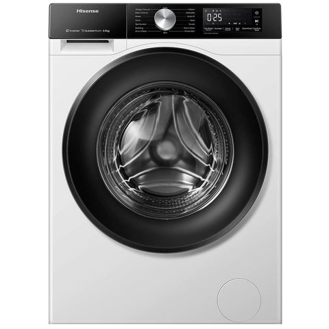 Hisense HWF3S8514X Series 3S 8.5kg Front Load Washing Machine (White)