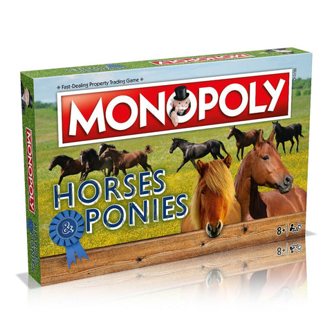 Winning Moves Monopoly: Horses and Ponies Board Game