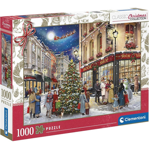 Clementoni Impossible Puzzle A Christmas Stroll 1,000-Pieces