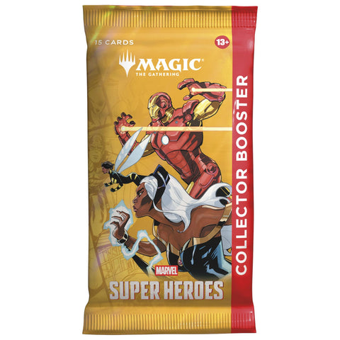 Magic The Gathering Trading Card Game - Marvel Super Heroes Collector Booster