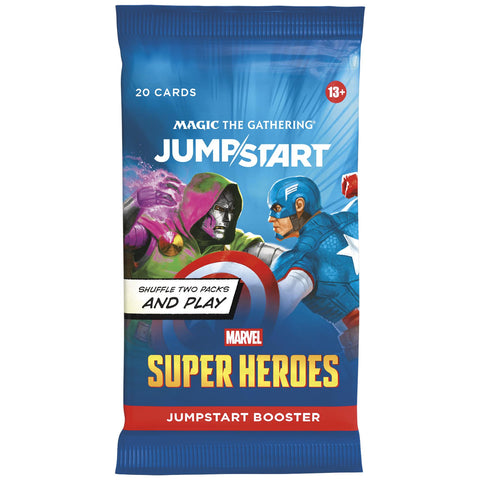 Magic The Gathering Trading Card Game - Marvel Super Heroes Jumpstart Booster