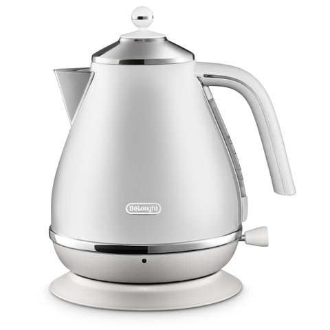 De'Longhi KBOC2001IW Icona Capitals 1.7L Kettle (Sydney White)
