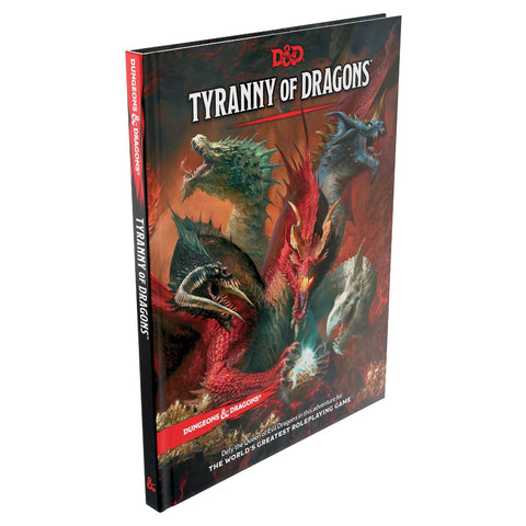 Wizards Of The Coast D&D Dungeons & Dragons Tyranny of Dragons Evergreen Cover
