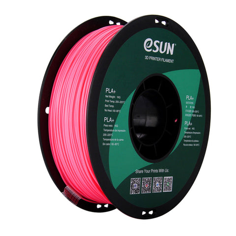 eSUN PLA+ HS High Speed 3D Print Filament 1.75mm 1kg - Pink