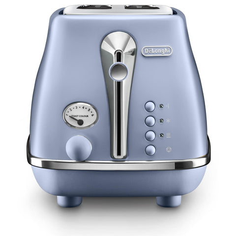 De'Longhi CTOC2003LA Icona Capitals 2 Slice Toaster (Dubai Blue)