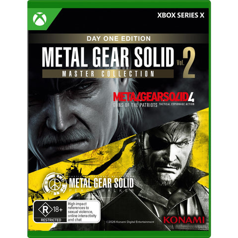 METAL GEAR SOLID: MASTER COLLECTION Vol. 2  Day 1 Edition