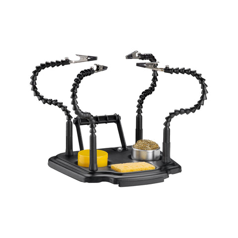 Goobay Soldering Aid with 4 Flexible Arms for Soldering (Black)