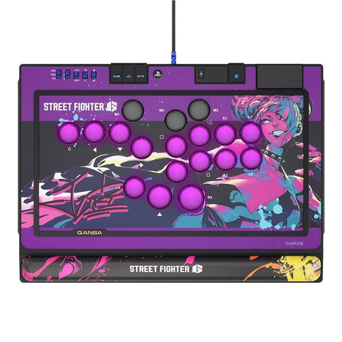 Qanba Sapphire Leverless Arcade Controller (Street Fighter Juri Edition)