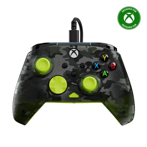 Turtle Beach Rematch Core Wired Controller (Ghost Black Camo/Yellow)