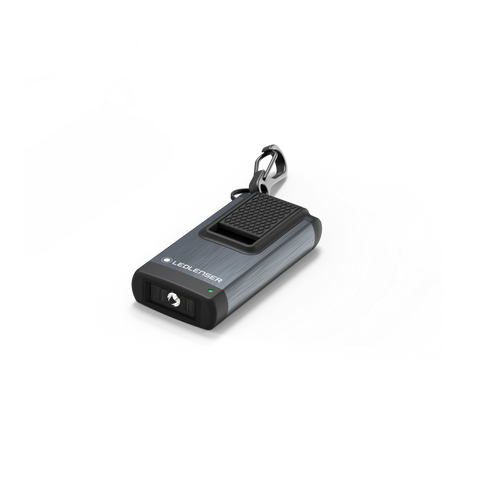 Ledlenser K4R Battery Pack USB-A Rechargeable 120lm Keychain Light - Grey