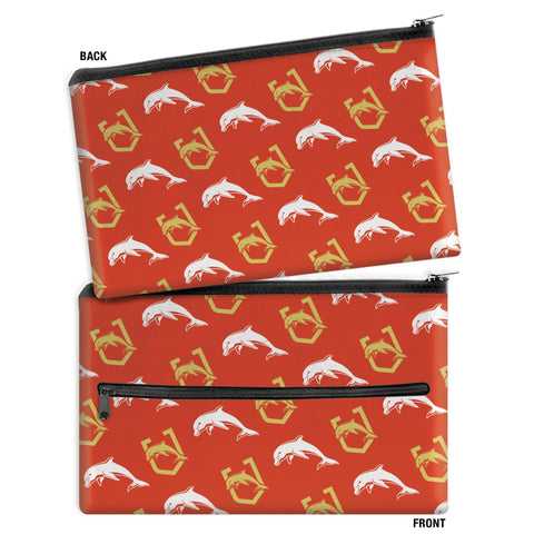 NRL - Dolphins Pencil Case