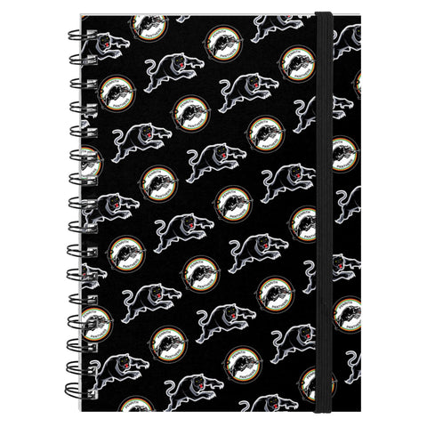 NRL - Penrith Panthers Hardcover A5 Spiral Notebook