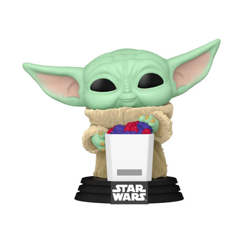 Mandalorian & Grogu (2026) - Grogu (with Food) Flocked Pop! Vinyl