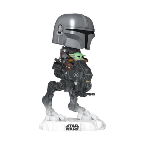 Mandalorian & Grogu (2026) - The Mandalorian with Grogu in Imperial Remnant AT-RT Pop! Ride