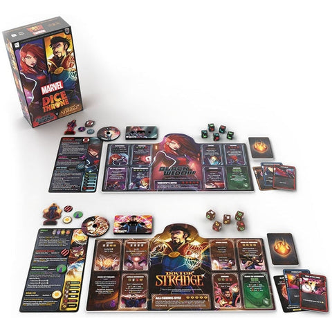 Roxley Dice Throne Marvel 2 Hero Box 2 Black Widow and Doctor Strange Game