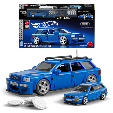 Mattel Brick Shop Hot Wheels ’94 Audi Avant RS2 (253 pieces)