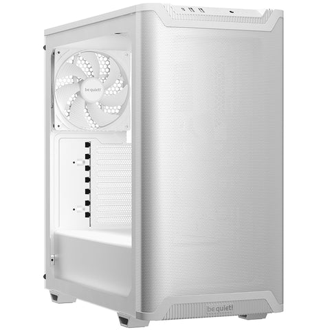 be Quiet! Pure Base 501 AirFlow Window ATX Case White (BGW75)