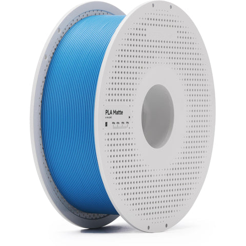 Bambu Lab PLA 3D Printer Filament with Spool (Matte Marine Blue) [1kg]
