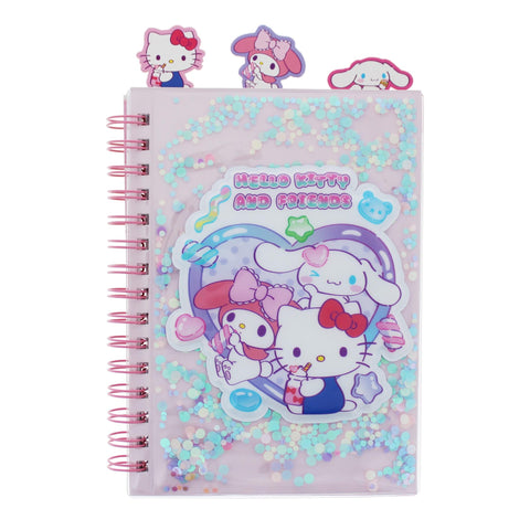 Hello Kitty - Sweets Glitter A5 Wiro Notebook