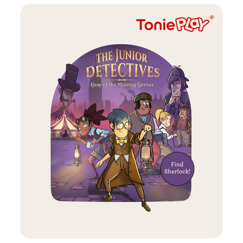 Tonieplay Story - The Junior Detectives - Case of the Missing Genius - Find Sherlock!