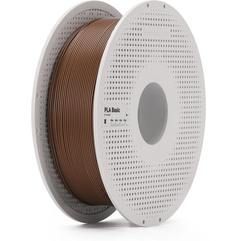 Bambu Lab PLA Basic 3D Printer Filament With Spool (Cocoa Brown) [1kg]