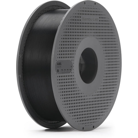Bambu Lab ABS 3D Printer Filament With Spool (Black) [1kg]