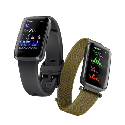 Ryze Elevate Gen2 Smart Watch (Black & Olive)