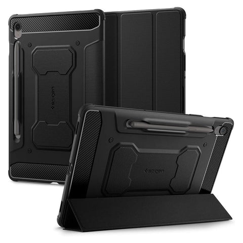 Spigen Samsung Galaxy Tab S10 FE 10.9 / Tab S9 Rugged Armor Pro Case (Black)