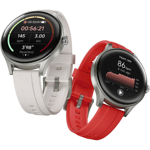 Ryze Flex Gen 2 Smart Watch (Slate Grey & Red)