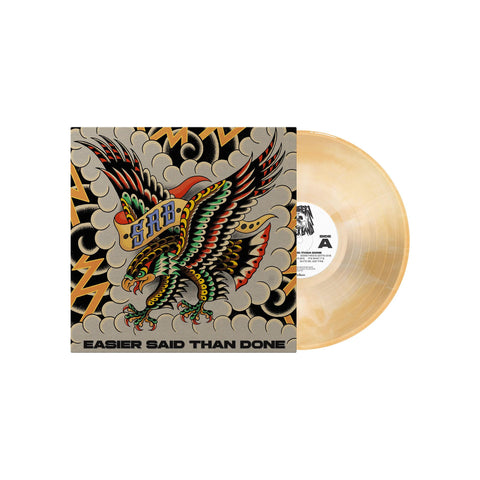 Easier Said Than Done (‘Goldeneye' Orange / White Marble Vinyl)
