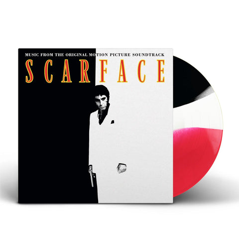 Scarface (Original Picture Soundtrack) (JB Hi-Fi AU Exclusive Red/White/Black Vinyl)
