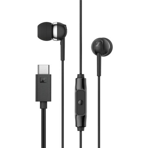 Sennheiser CX 80U Wired USB-C In-Ear Headphones (Black)