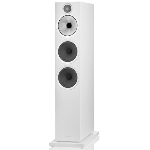 Bowers & Wilkins 603 S3 Floor Standing Speakers (White)