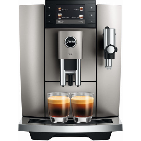 Jura E8 Fully Automatic Coffee Machine (Silver)