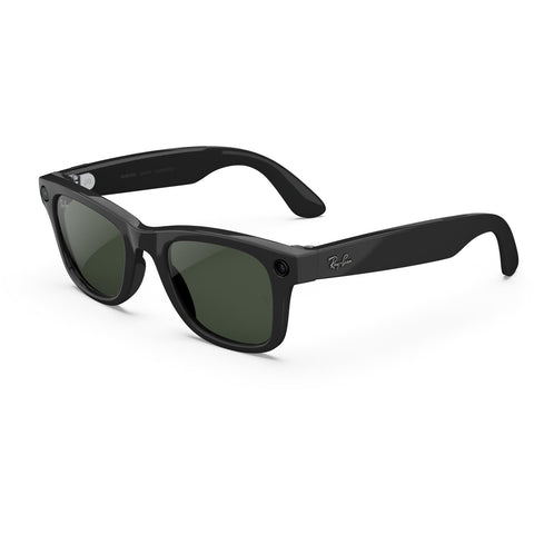 Ray-Ban | Meta Wayfarer Gen 2 AI Glasses (Shiny Black/Green Graphite Transition)