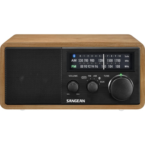 Sangean WR-11BT+  AM/FM Wooden Cabinet Radio with Bluetooth