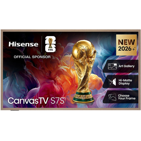 Hisense 55'' S7SAU 4K Hi-QLED CanvasTV [2026]