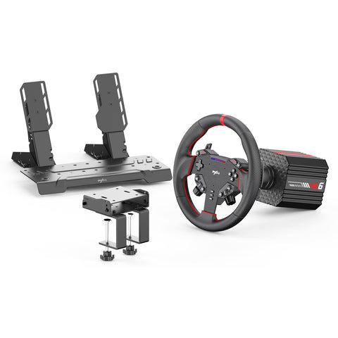 PXN VD6 Direct Drive 6Nm Racing Wheel Bundle for PC