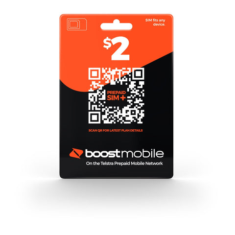 Boost $2 Starter Prepaid SIM Kit [Online]