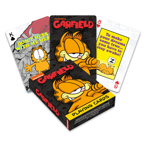 Aquarius 54-Pieces Garfield Playing Cards Poker Family Party Play Game Deck Set 3y+