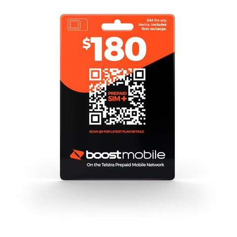 Boost $180 PrePaid Sim Kit [Online]