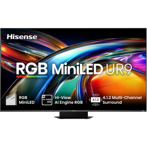 Hisense 65" UR9SAU ULED 4K UHD RGB Mini-LED Smart TV [2026]